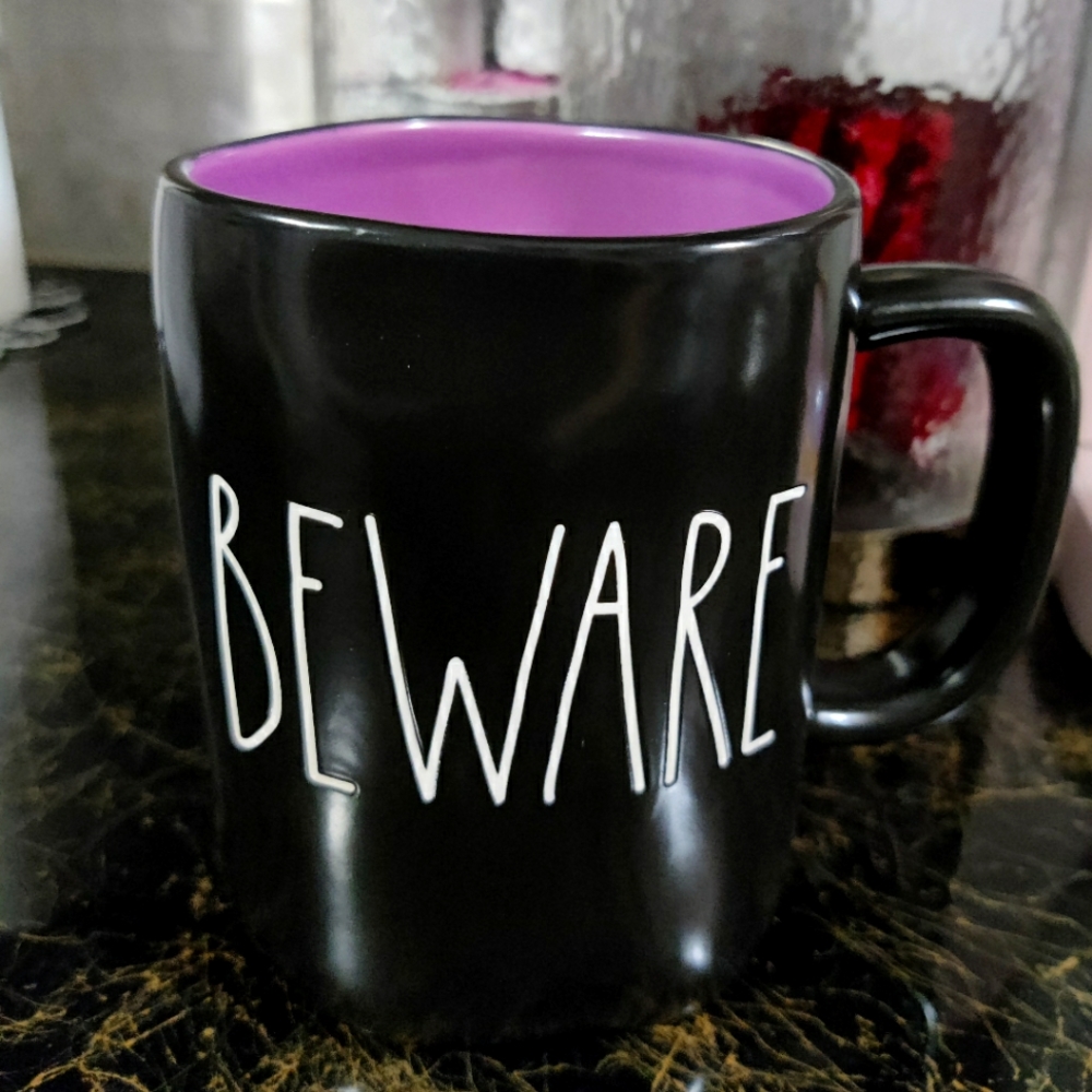 Rae Dunn Beware mug